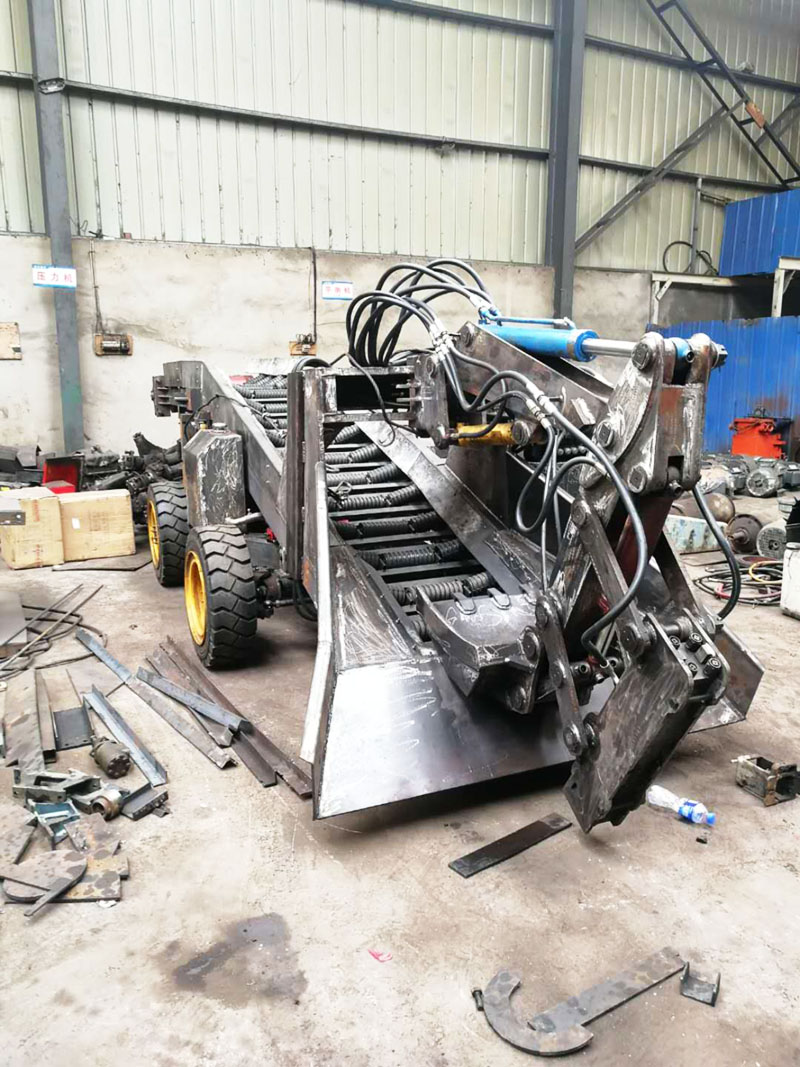 贏九小型二手扒渣機 贏九小型二手扒渣機